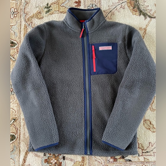 Vineyard Vines Other - Vineyard Vines Boys Sherpa Full Zip